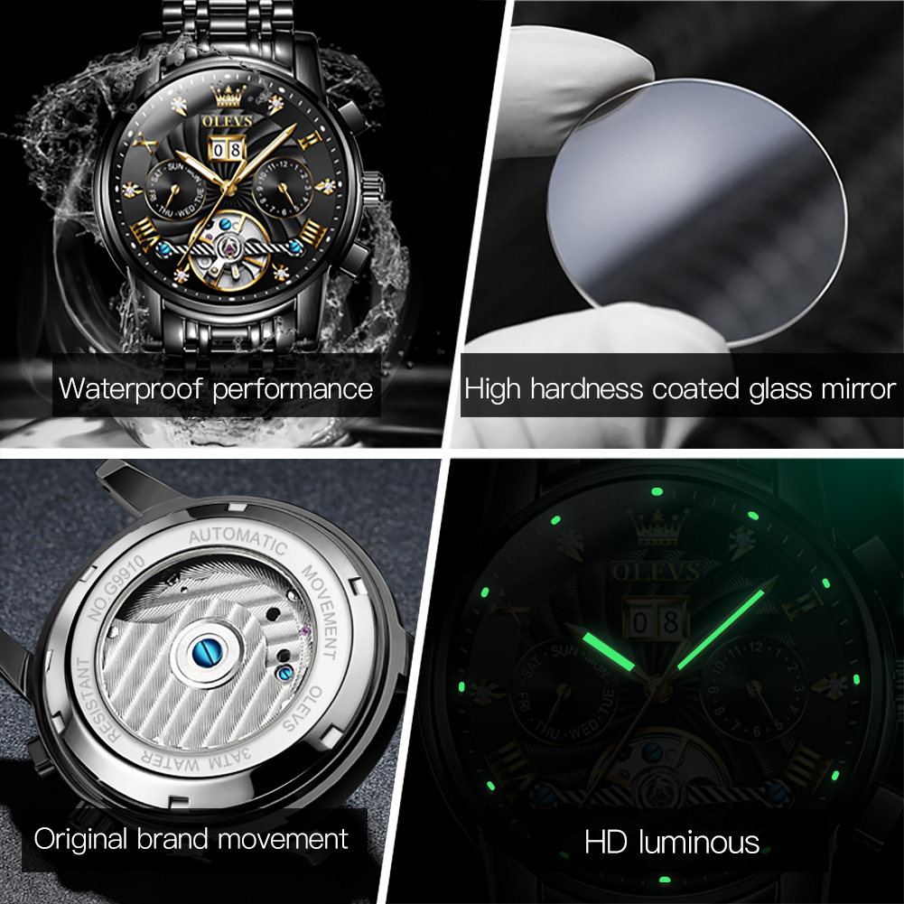 Классические мужские часы OLEV – обзор и цена Omega Watch Constellation