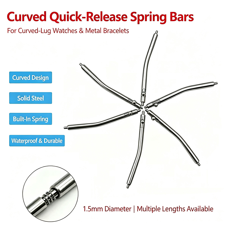 Пружинные штифты из нержавеюще – обзор и цена Curved Spring Bar