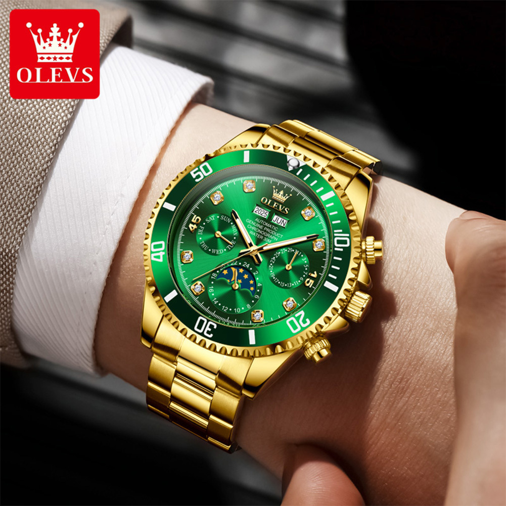 OLEVS 6729 Автоматические часы – обзор и цена Omega Watch Constellation